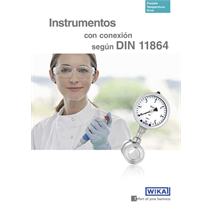 Nuevo folleto - Instrumentaci&oacute;n sanitaria con conexi&oacute;n seg&uacute;n DIN 11864